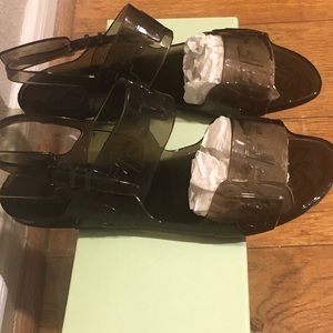 Off white c/o Virgil Abloh Zip Tie Jelly Sandal